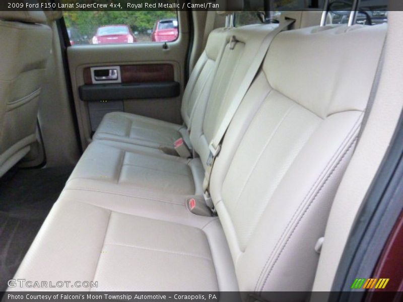 Royal Red Metallic / Camel/Tan 2009 Ford F150 Lariat SuperCrew 4x4