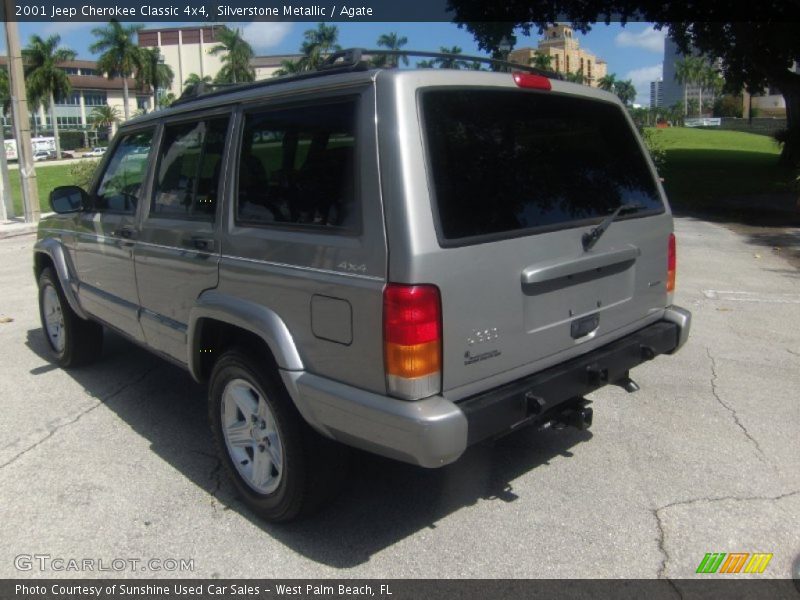 Silverstone Metallic / Agate 2001 Jeep Cherokee Classic 4x4