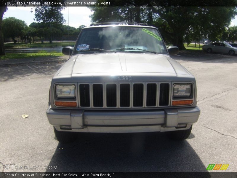 Silverstone Metallic / Agate 2001 Jeep Cherokee Classic 4x4