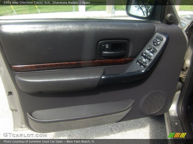 Silverstone Metallic / Agate 2001 Jeep Cherokee Classic 4x4