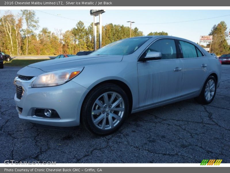 Silver Ice Metallic / Jet Black 2016 Chevrolet Malibu Limited LTZ