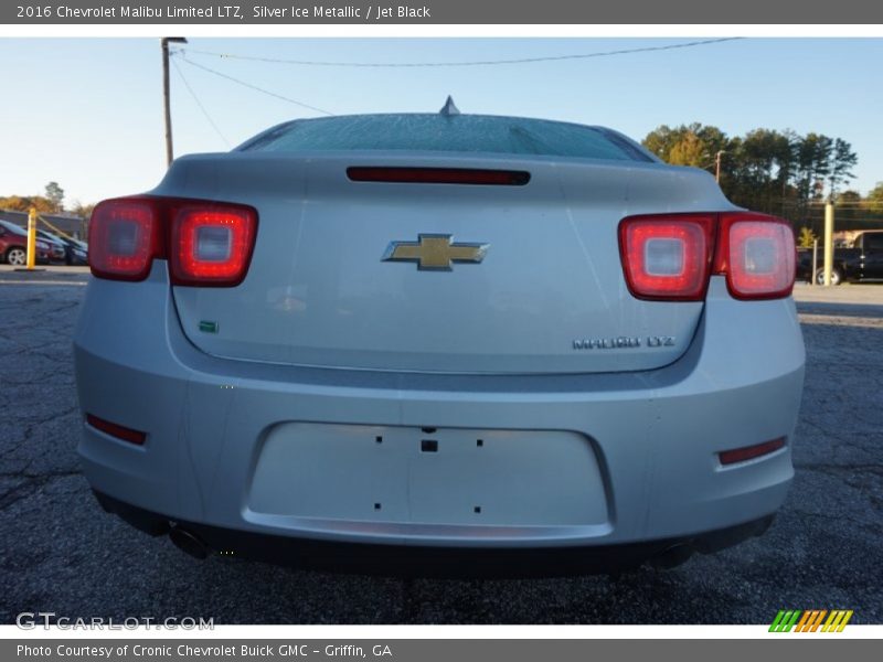 Silver Ice Metallic / Jet Black 2016 Chevrolet Malibu Limited LTZ