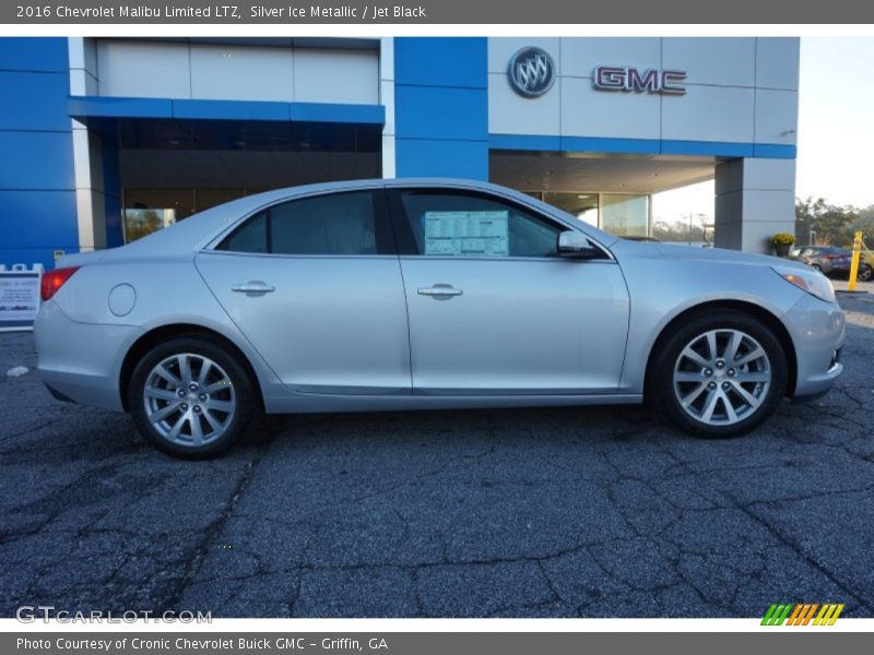 Silver Ice Metallic / Jet Black 2016 Chevrolet Malibu Limited LTZ