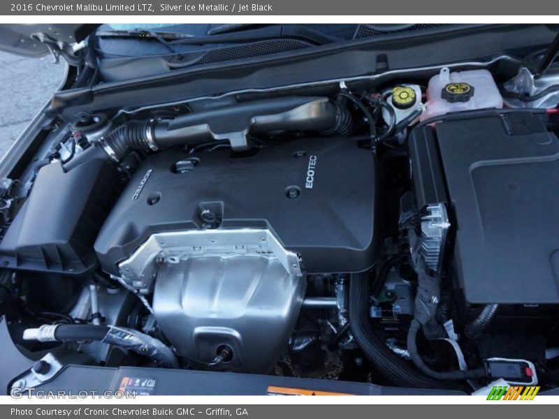 Silver Ice Metallic / Jet Black 2016 Chevrolet Malibu Limited LTZ