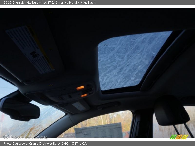 Silver Ice Metallic / Jet Black 2016 Chevrolet Malibu Limited LTZ