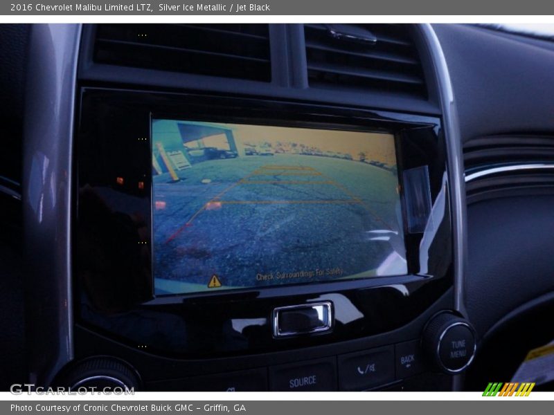 Silver Ice Metallic / Jet Black 2016 Chevrolet Malibu Limited LTZ