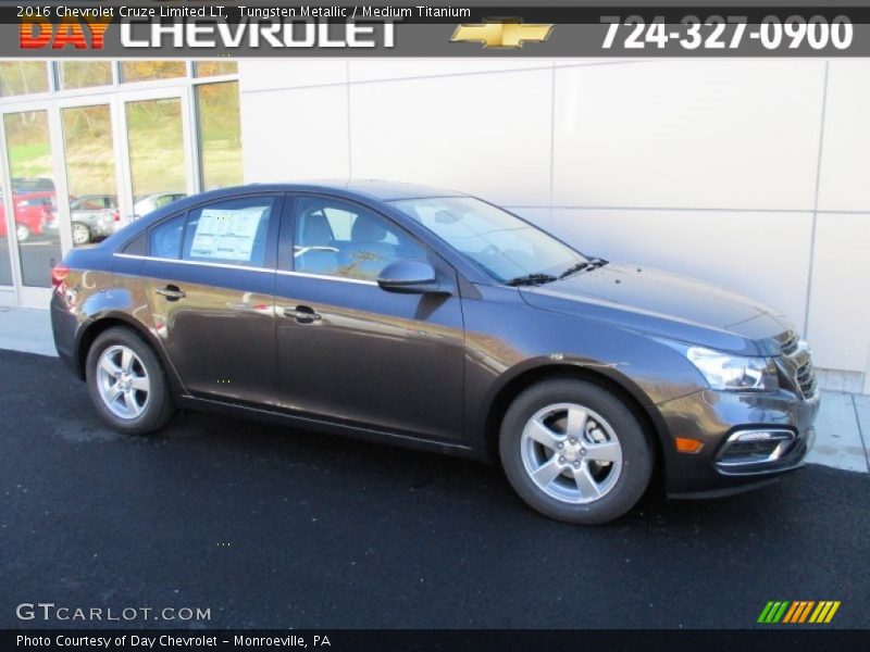 Tungsten Metallic / Medium Titanium 2016 Chevrolet Cruze Limited LT