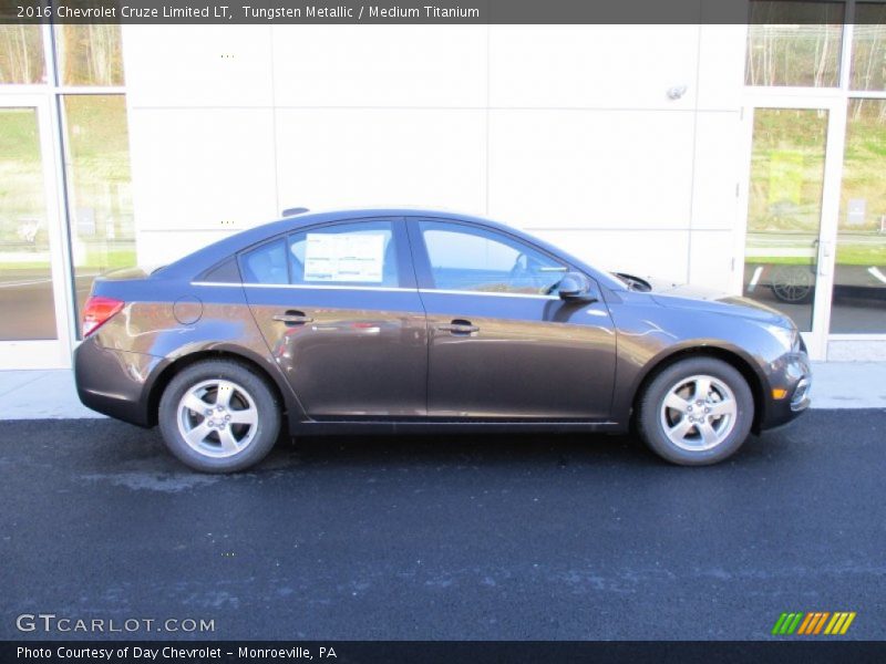 Tungsten Metallic / Medium Titanium 2016 Chevrolet Cruze Limited LT