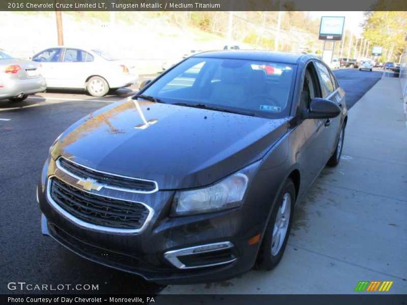 Tungsten Metallic / Medium Titanium 2016 Chevrolet Cruze Limited LT