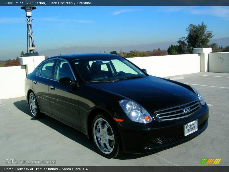 Black Obsidian / Graphite 2006 Infiniti G 35 Sedan