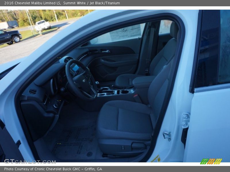 Summit White / Jet Black/Titanium 2016 Chevrolet Malibu Limited LS