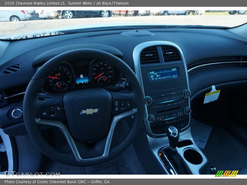 Summit White / Jet Black/Titanium 2016 Chevrolet Malibu Limited LS