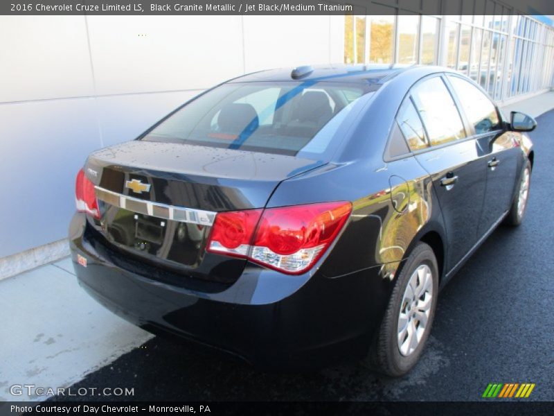 Black Granite Metallic / Jet Black/Medium Titanium 2016 Chevrolet Cruze Limited LS