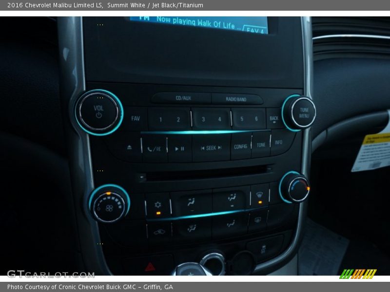 Summit White / Jet Black/Titanium 2016 Chevrolet Malibu Limited LS