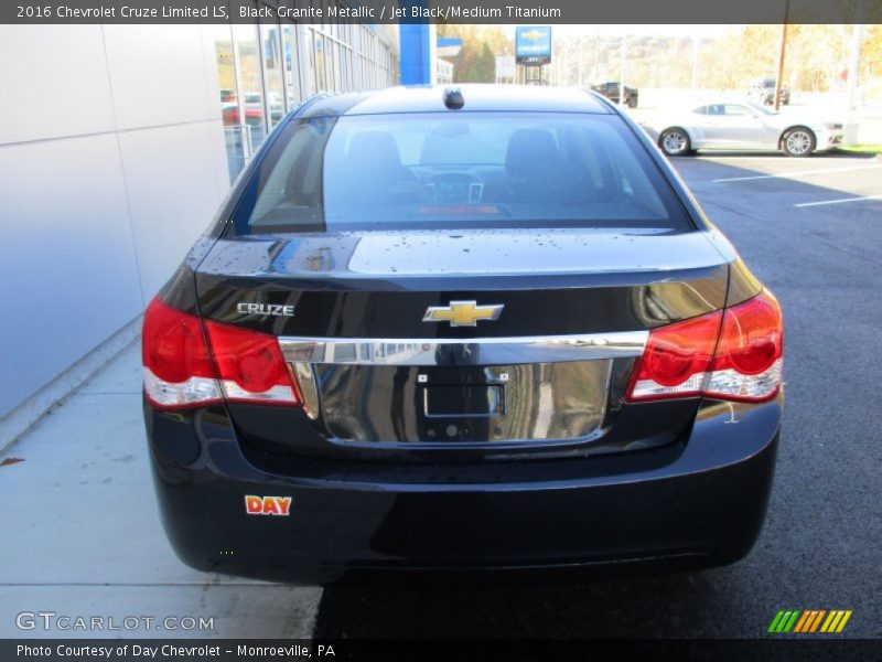Black Granite Metallic / Jet Black/Medium Titanium 2016 Chevrolet Cruze Limited LS