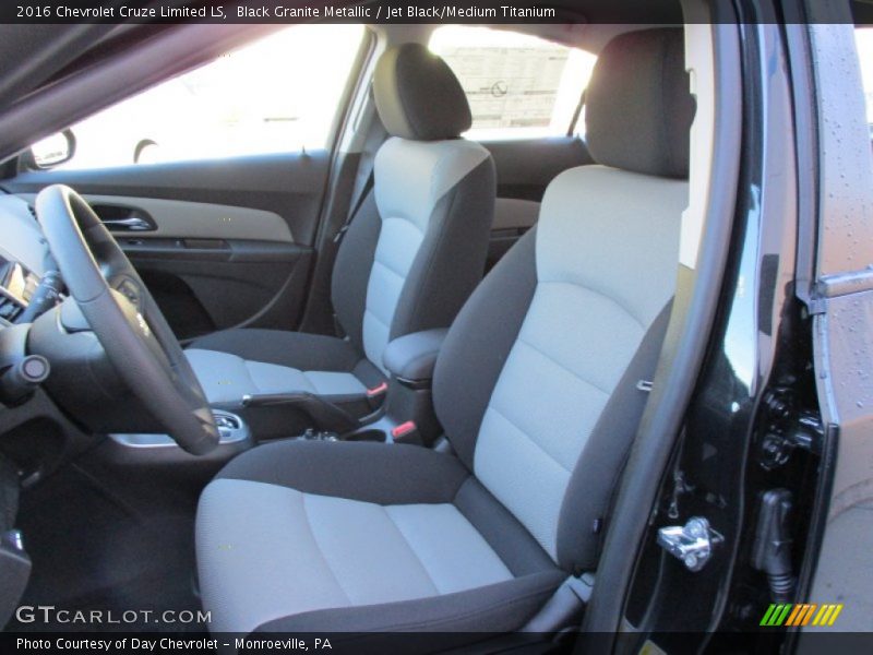 Black Granite Metallic / Jet Black/Medium Titanium 2016 Chevrolet Cruze Limited LS