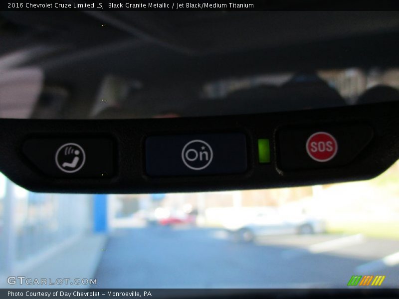 Black Granite Metallic / Jet Black/Medium Titanium 2016 Chevrolet Cruze Limited LS