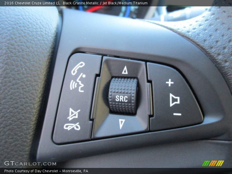 Black Granite Metallic / Jet Black/Medium Titanium 2016 Chevrolet Cruze Limited LS