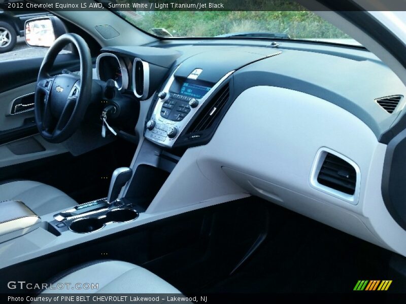 Summit White / Light Titanium/Jet Black 2012 Chevrolet Equinox LS AWD