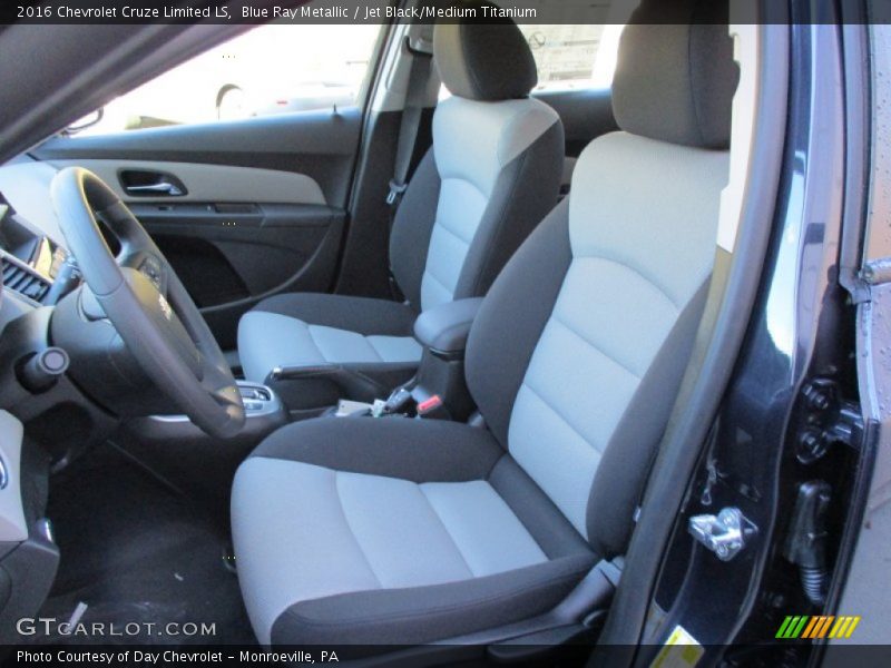 Blue Ray Metallic / Jet Black/Medium Titanium 2016 Chevrolet Cruze Limited LS