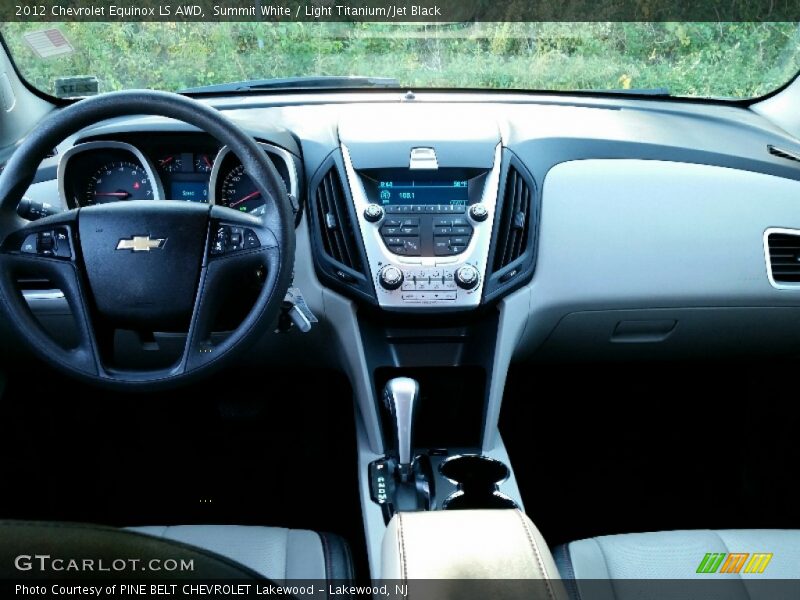 Summit White / Light Titanium/Jet Black 2012 Chevrolet Equinox LS AWD