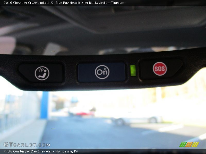 Blue Ray Metallic / Jet Black/Medium Titanium 2016 Chevrolet Cruze Limited LS
