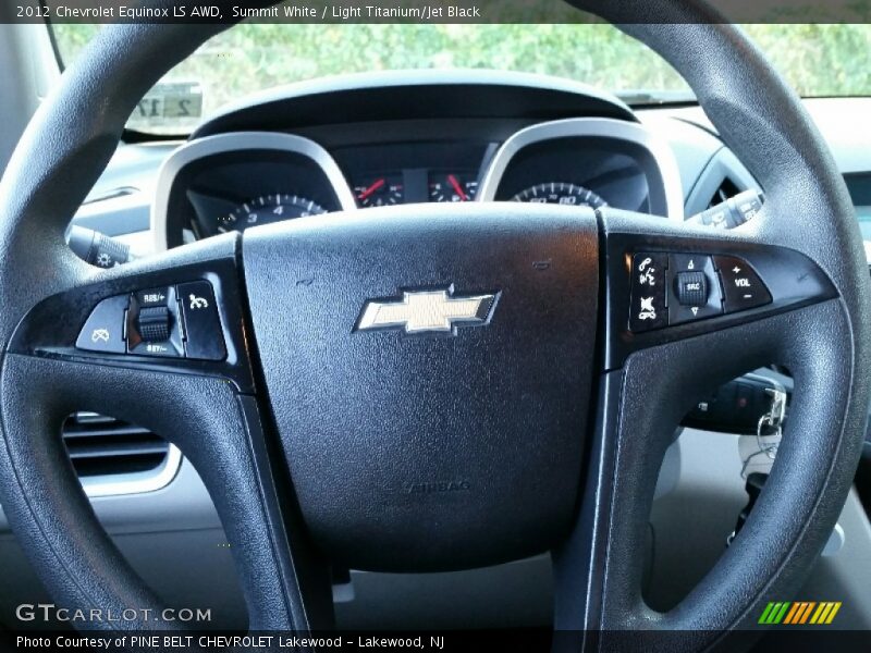 Summit White / Light Titanium/Jet Black 2012 Chevrolet Equinox LS AWD
