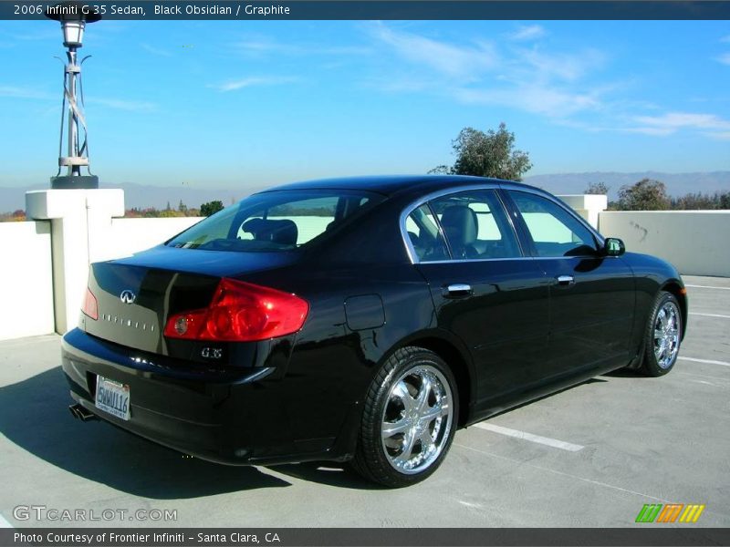 Black Obsidian / Graphite 2006 Infiniti G 35 Sedan