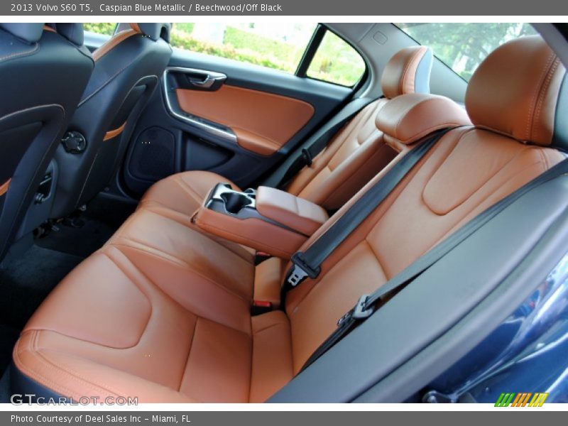 Caspian Blue Metallic / Beechwood/Off Black 2013 Volvo S60 T5