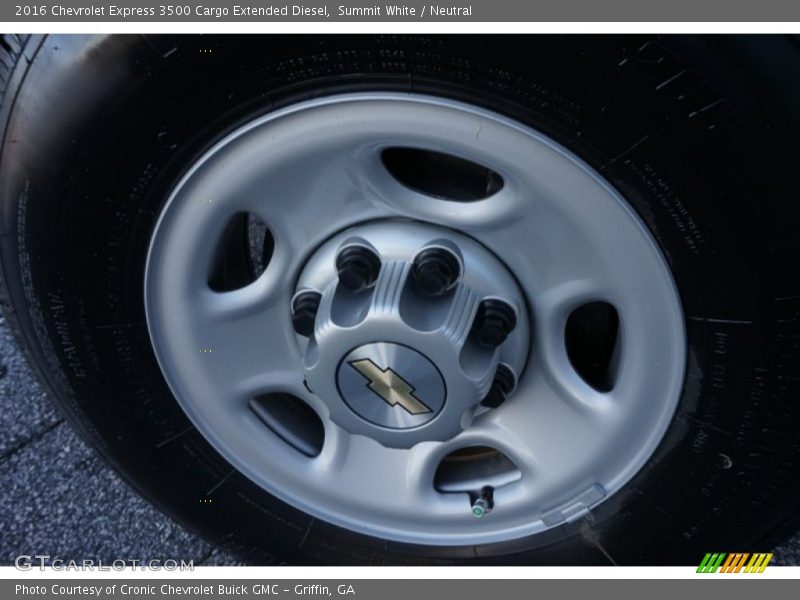 Summit White / Neutral 2016 Chevrolet Express 3500 Cargo Extended Diesel