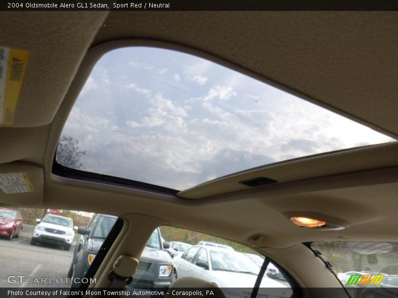 Sport Red / Neutral 2004 Oldsmobile Alero GL1 Sedan