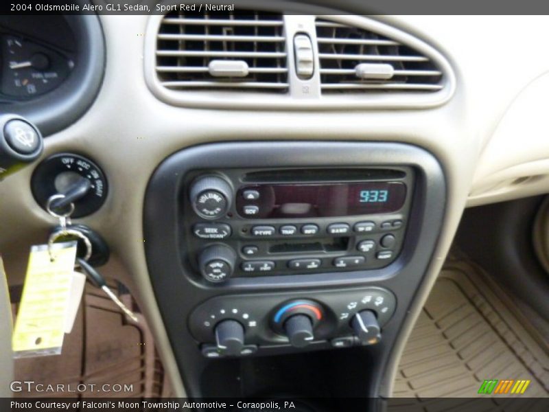 Sport Red / Neutral 2004 Oldsmobile Alero GL1 Sedan