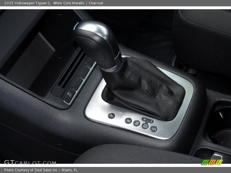 White Gold Metallic / Charcoal 2015 Volkswagen Tiguan S