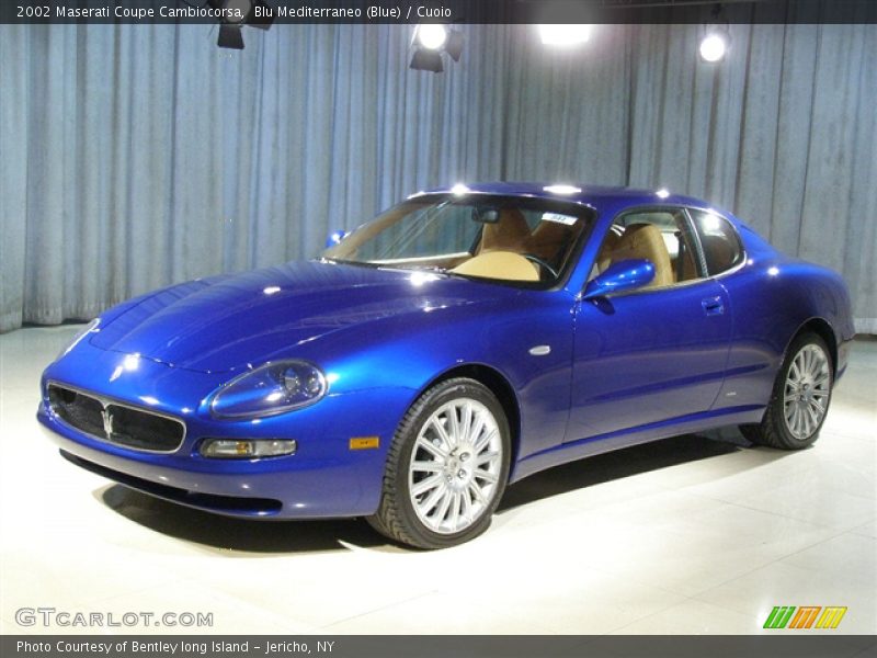 Blu Mediterraneo (Blue) / Cuoio 2002 Maserati Coupe Cambiocorsa