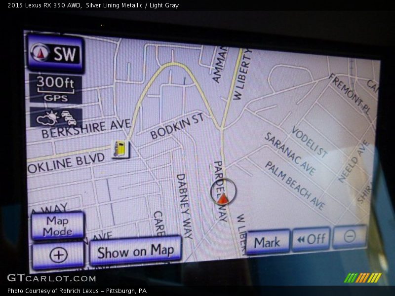 Silver Lining Metallic / Light Gray 2015 Lexus RX 350 AWD