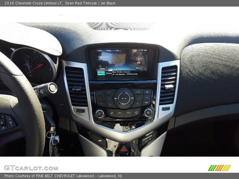 Siren Red Tintcoat / Jet Black 2016 Chevrolet Cruze Limited LT