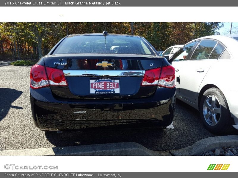 Black Granite Metallic / Jet Black 2016 Chevrolet Cruze Limited LT
