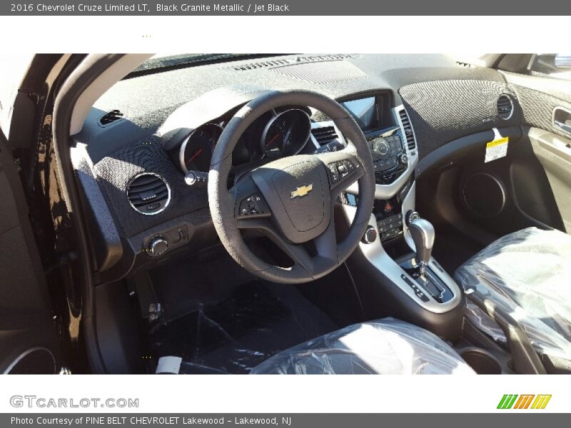 Black Granite Metallic / Jet Black 2016 Chevrolet Cruze Limited LT