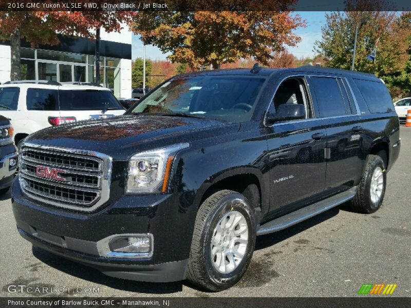 Onyx Black / Jet Black 2016 GMC Yukon XL SLE 4WD