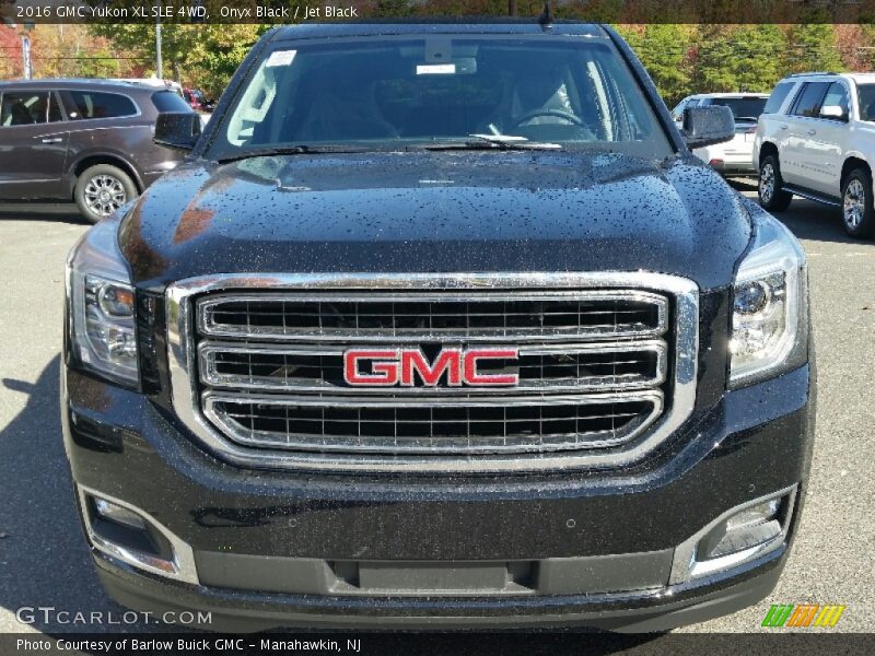 Onyx Black / Jet Black 2016 GMC Yukon XL SLE 4WD