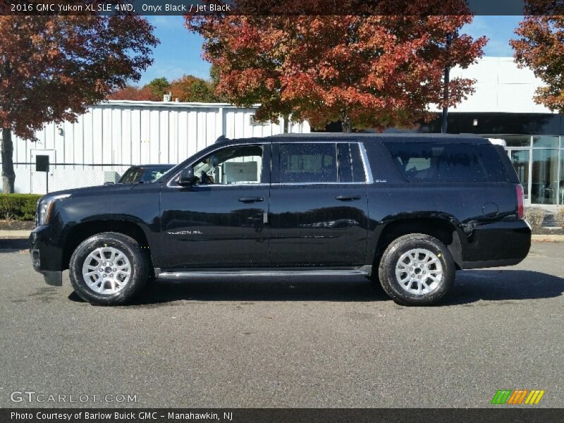 Onyx Black / Jet Black 2016 GMC Yukon XL SLE 4WD