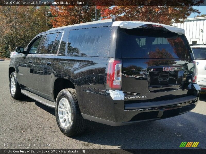 Onyx Black / Jet Black 2016 GMC Yukon XL SLE 4WD