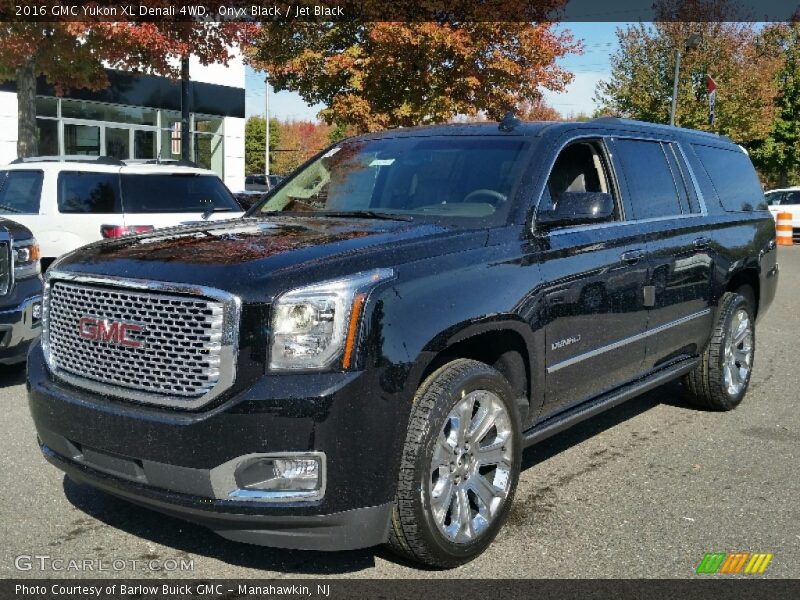 Onyx Black / Jet Black 2016 GMC Yukon XL Denali 4WD