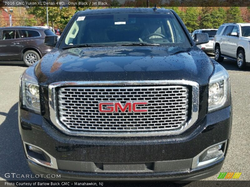 Onyx Black / Jet Black 2016 GMC Yukon XL Denali 4WD