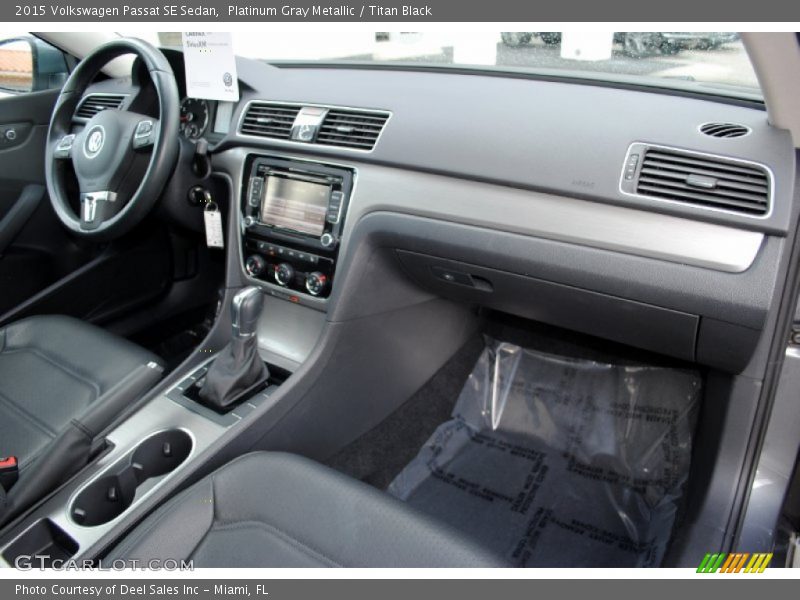 Dashboard of 2015 Passat SE Sedan