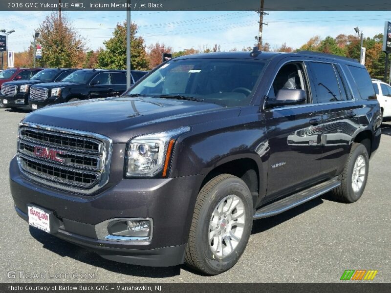 Iridium Metallic / Jet Black 2016 GMC Yukon SLE 4WD