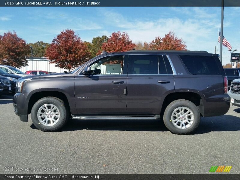 Iridium Metallic / Jet Black 2016 GMC Yukon SLE 4WD