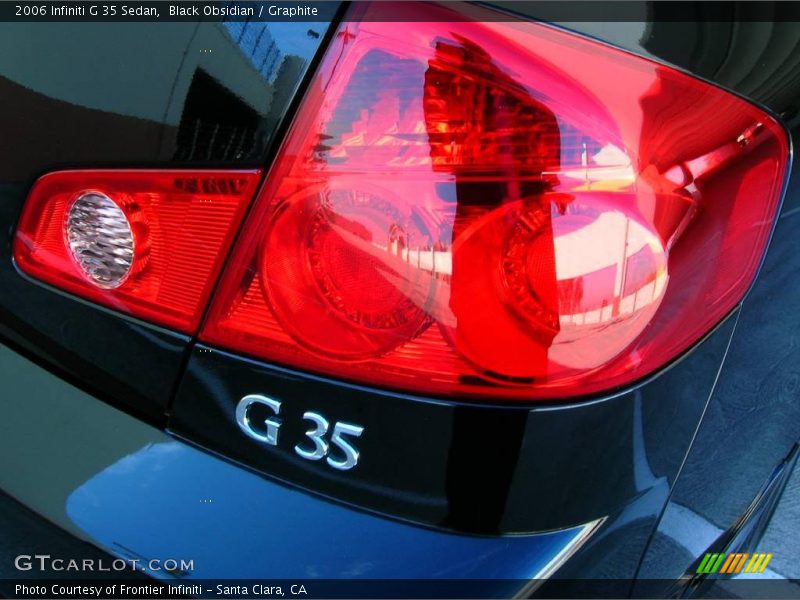 Black Obsidian / Graphite 2006 Infiniti G 35 Sedan