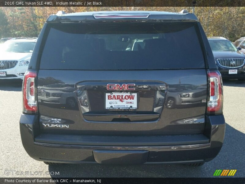 Iridium Metallic / Jet Black 2016 GMC Yukon SLE 4WD