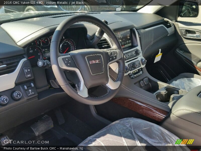 Iridium Metallic / Jet Black 2016 GMC Yukon SLE 4WD